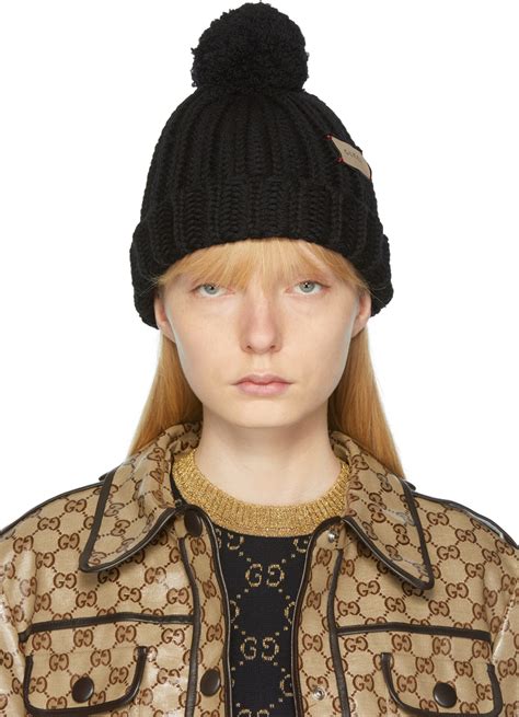 black gucci beanie ebay|black Gucci hat.